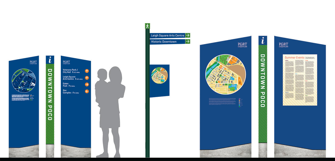 City of Port Coquitlam – Downtown Branded Wayfinding Strategy